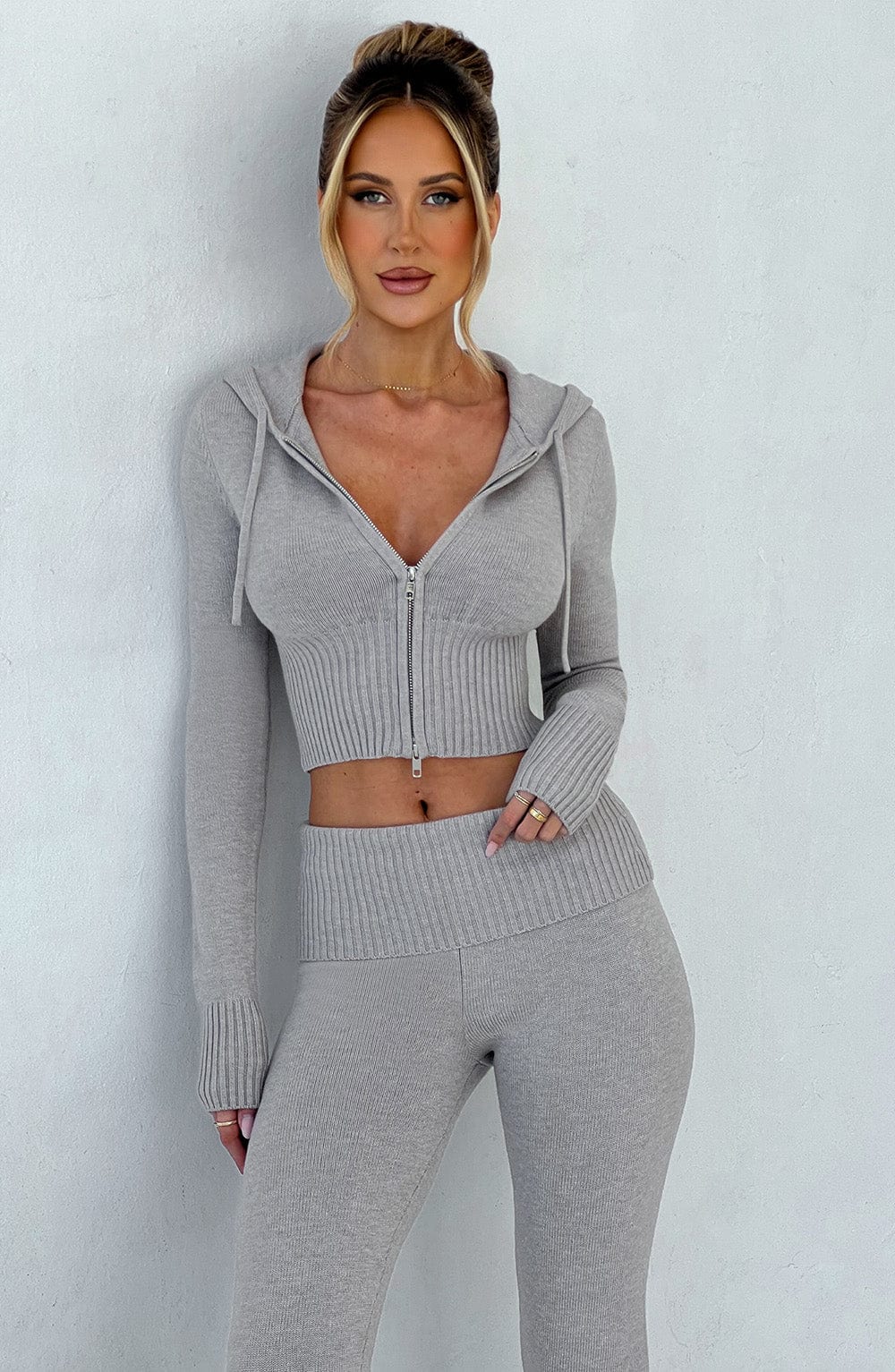 Angel Knitted Two-Piece Set