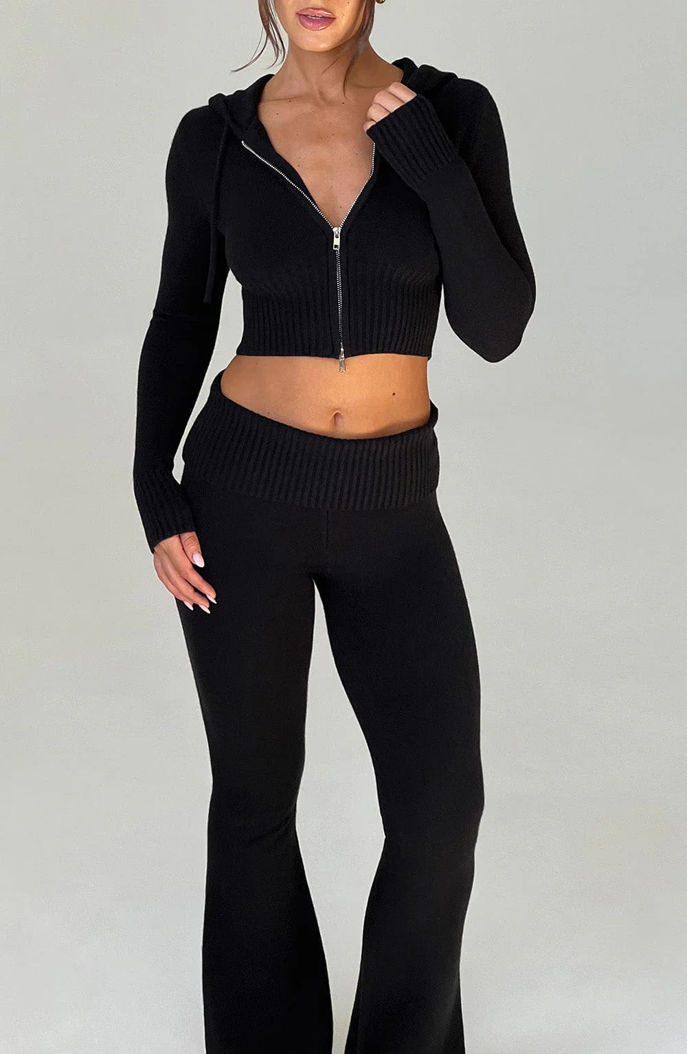Angel Knitted Two-Piece Set