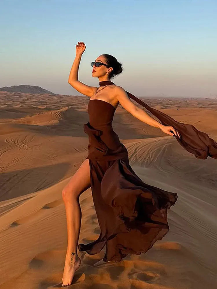 The Artemis Drape Gown