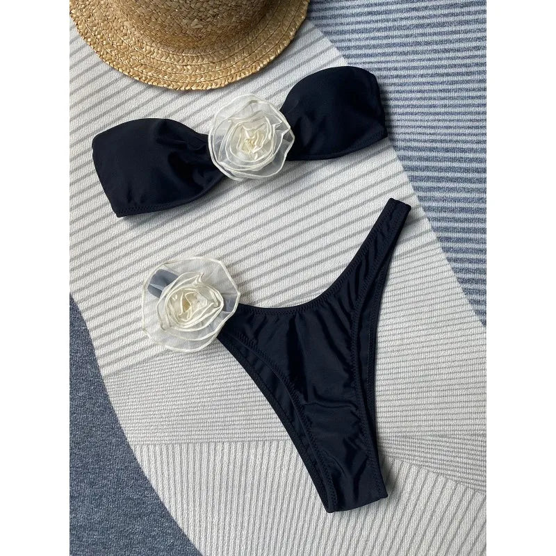 Midnight Bloom Bikini