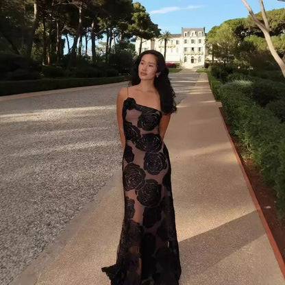 The Noir Bloom Gown