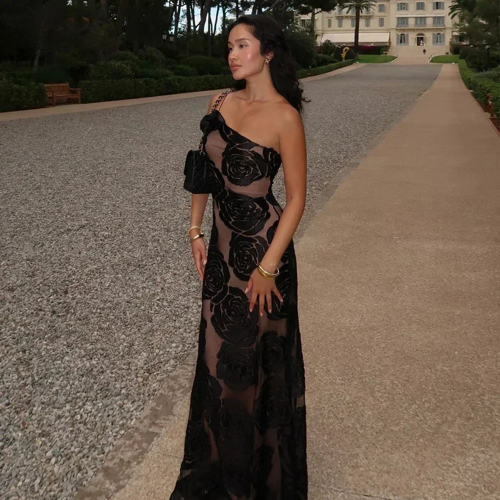The Noir Bloom Gown